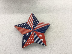 Wood Americana Star Block