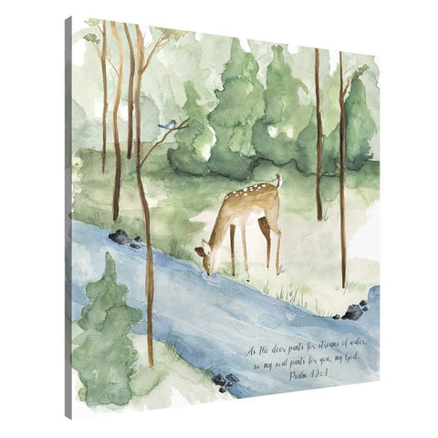Streams of Water Canvas