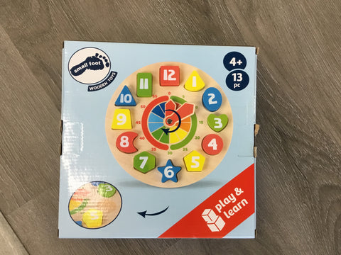 Teaching clock shapes