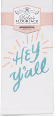 Bakers Floursack Hey Y’all Dishtowels- 3 Pack