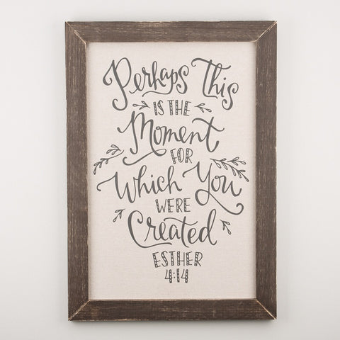 Ester 4:14 Wall Decor