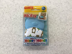 Nuby Happy Hands Silicone Mittens