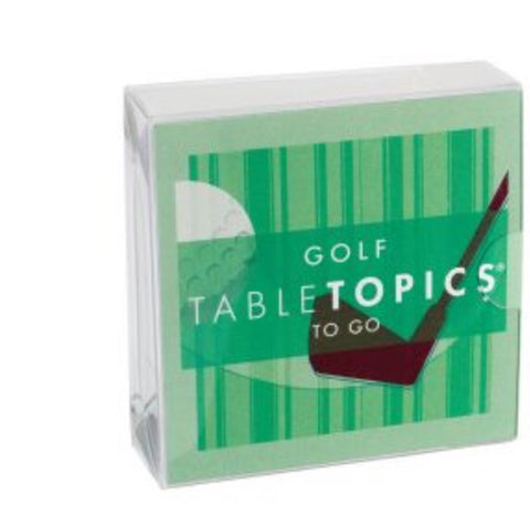 Golf Table Topics