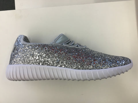 Forever silver glitter shoes