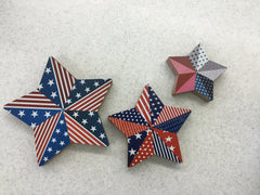Wood Americana Star Block