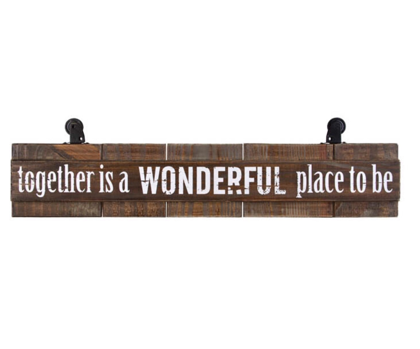 Together is a wonderful place to be