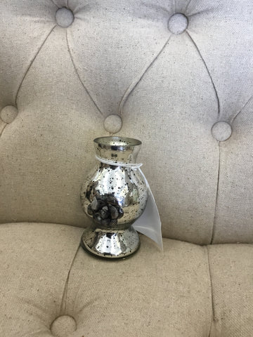 Mini Metal Vase