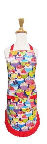 Girls cupcake apron