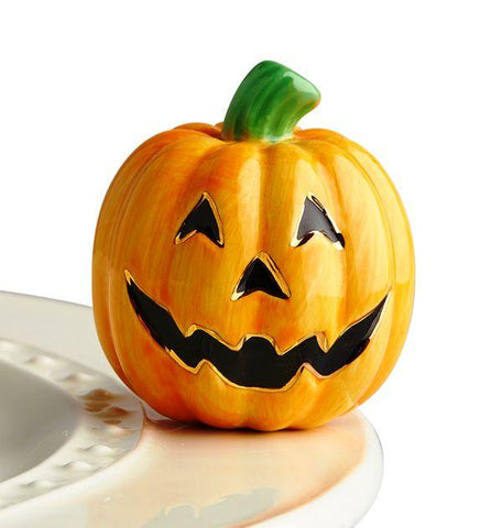 Nora Fleming Mini: Jack-O'-Lantern