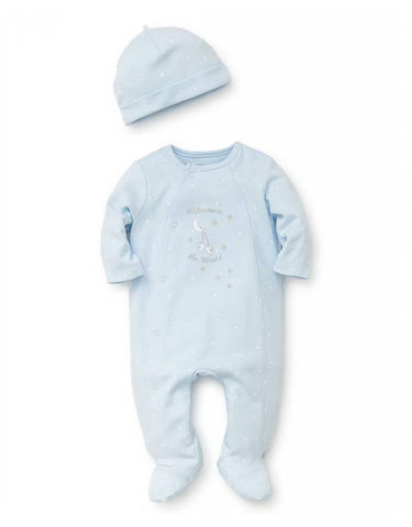 Little Me Footies with Hat 6 month