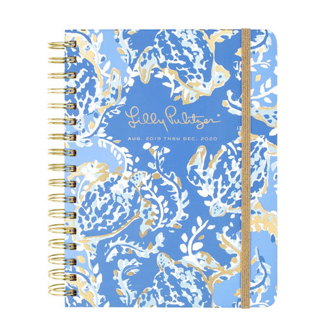 Lilly Pulitzer 17 Month Large Agenda, Turtley Awesome