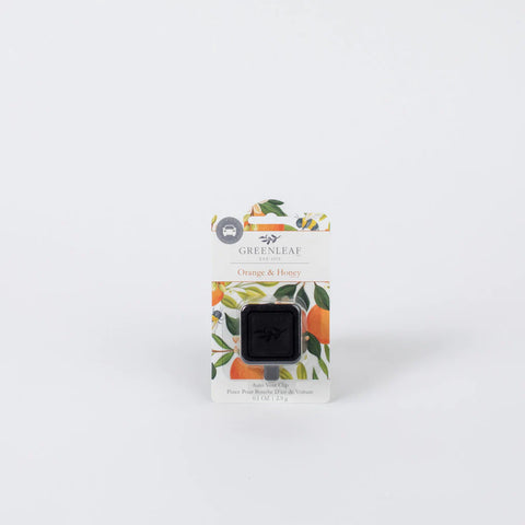 Auto Vent Clip-Orange & Honey