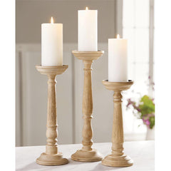 Mud Pie Thin Distressed Candle Sticks