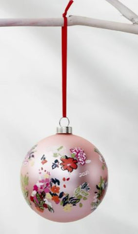 Hope Blooms Pink Ornament