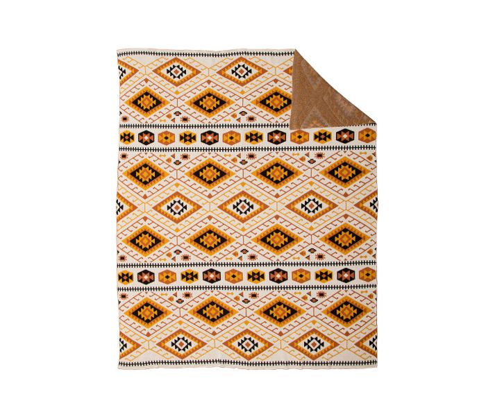 Sandstorm Aztec Print Throw
