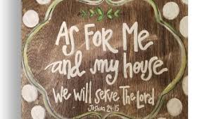Serve The Lord Canvas