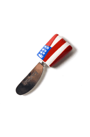 HAPPY EVERYTHING FLAG APPETIZER SPREADER