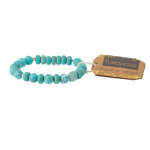 Turquoise Stone Bracelet-Stone of the Sky