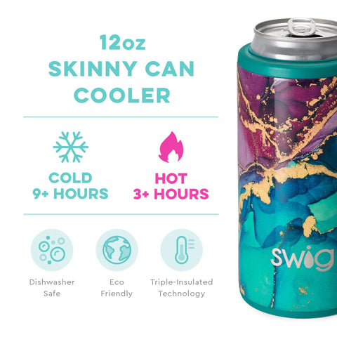 Gemstone Skinny Can Cooler 12oz