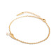 Dainty Wing Bracelet - Gold