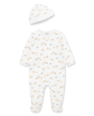 Hedgehog Footie + Hat