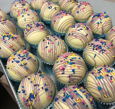 Elizabeth's Delightful Edible Hot Cocoa Bomb-Classic White Chocolate