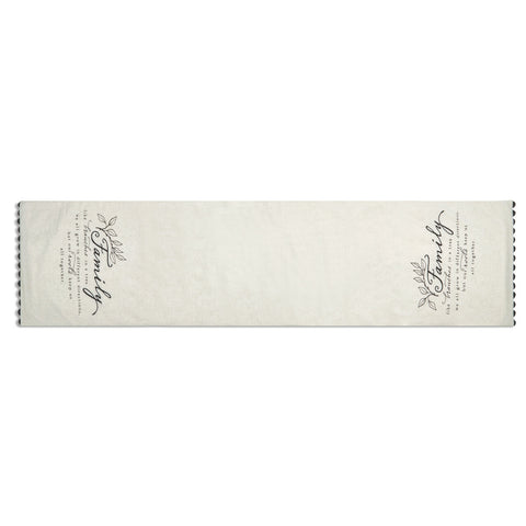 Family Table Runner Dining Room Décor