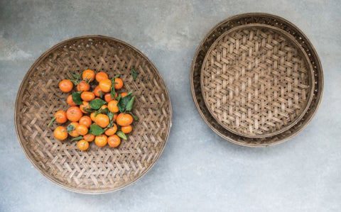 Woven Bamboo Baskets